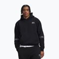 Bluza męska Under Armour Icon Fleece Taped Hoodie ultimate black/white