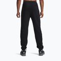 Spodnie męskie Under Armour Icon Fleece Taped Jogger ultimate black/white 3