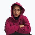 Bluza damska Under Armour Icon Fleece Hoodie claret/white 3