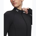 Bluza treningowa damska Under Armour Vanish Elite ultimate black/metallic silver 3