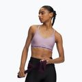 Biustonosz treningowy Under Armour Crossback Low mauve pink/purple echo