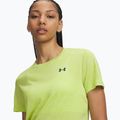 Koszulka treningowa damska Under Armour Tech Twist green citrine/arden green 3