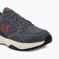 Buty treningowe męskie Under Armour Charged Edge castlerock/winter white/anthem red 7