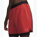 Spodenki do biegania męskie Under Armour Velociti Pro 2IN1 Shorts heritage red/reflective 4