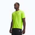 Koszulka treningowa męska Under Armour Tech Utility SS green citrine/black