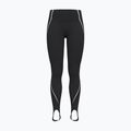 Legginsy treningowe damskie Under Armour Meridian Contour Stirrup Leggings ultimate black/white/ultimate black
