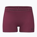 Spodenki treningowe damskie Under Armour HeatGear Shorty claret/ox blood