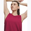 Koszulka treningowa damska Under Armour Tech Tank Solid claret/ox blood 3