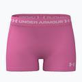 Spodenki treningowe damskie Under Armour HeatGear Shorty pink frenzy/prime pink