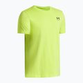 Koszulka dziecięca Under Armour Sportstyle Left Chest green citrine/black 3