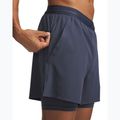 Spodenki treningowe męskie Under Armour Vanish Elite 2IN1 Shorts downpour gray/downpour gray 4