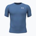 Koszulka treningowa męska Under Armour HG Armour Comp aegean blue/white