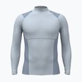 Longsleeve treningowy męski Under Armour Coldgear Elite Comp Mock blue fog/blue wind/reflective