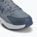 Buty treningowe męskie Under Armour Edge Leather gravel/blue fog/blackout navy 7