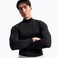 Longsleeve treningowy męski Under Armour Coldgear Elite Comp Mock ultimate black/ultimate black/reflective