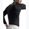 Longsleeve treningowy męski Under Armour Coldgear Elite Comp Mock ultimate black/ultimate black/reflective 3