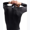 Longsleeve treningowy męski Under Armour Coldgear Elite Comp Mock ultimate black/ultimate black/reflective 5