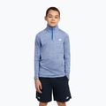 Bluza dziecięca New Balance Athletics Quarter Zip Funnel blue gemstone