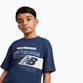 Koszulka dziecięca New Balance Authentic Brand Players Graphic Tee nb navy 5