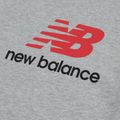 Koszulka dziecięca New Balance Jersey Stacked Logo Tee athletic grey heather 8