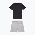 Komplet dziecięcy New Balance Stacked Logo Tee & FT Short nb caviar 9