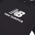 Komplet dziecięcy New Balance Stacked Logo Tee & FT Short nb caviar 11
