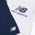 Komplet dziecięcy New Balance Stacked Logo Tee & FT Short nb bright white 10