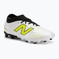 Buty do piłki nożnej dziecięce New Balance Tekela Team Low JR FG white