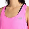 Koszulka do biegania damska New Balance Sport Essentials Tank pink heat 4