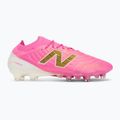 Buty piłkarskie New Balance Tekela Elite Low V5 FG pink heat/metallic gold/pink satin 2