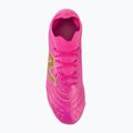 Buty piłkarskie New Balance Tekela Pro Low V5 FG pink heat/metallic gold/pink satin 5