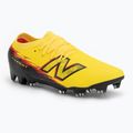 Buty piłkarskie New Balance Furon Team V8 FG punch yellow/black 100/fire cracker