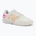Buty piłkarskie New Balance Furon Pro V8 IN pink heat/sea salt/gold metallic