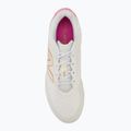Buty piłkarskie New Balance Furon Pro V8 IN pink heat/sea salt/gold metallic 5