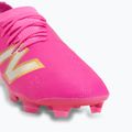 Buty piłkarskie New Balance Furon Elite V8 FG pink heat/sea salt/gold metallic 7