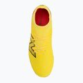 Buty piłkarskie dziecięce New Balance Furon Team V8 FG punch yellow/black 100/fire cracker 5