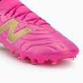 Buty piłkarskie New Balance Tekela Team Low V5 FG pink heat/metallic gold/pink satin 7