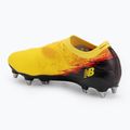 Buty piłkarskie New Balance Furon Elite V8 FG punch yellow/black 100/fire cracker 3
