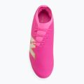 Buty piłkarskie New Balance Furon Team V8 FG pink heat/sea salt/gold metallic 5