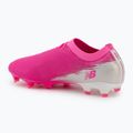 Buty piłkarskie New Balance Furon Pro V8 FG pink heat/sea salt/gold metallic 3