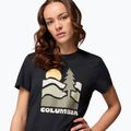 Koszulka damska Columbia Ruby Springs Graphic Fitted black/get hiked 5