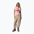 Koszulka damska Columbia Ruby Springs Graphic Fitted pink sand/get hiked 2