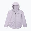 Kurtka przeciwdeszczowa dziecięca Columbia Rainy Trails II Fleece lavender pearl