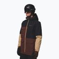 Kurtka snowboardowa męska Columbia Coreshot tobacco/black/canoe 4