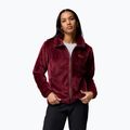 Bluza damska Columbia Fire Side II Sherpa Full Zip rich wine
