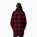 Koszula damska Columbia Wildbest Venture Long Fleece Coat mountain red blurred ombre 3
