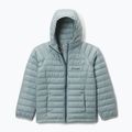 Kurtka ocieplana dziecięca Columbia Powder Lite II Hooded crushed blue