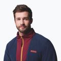 Bluza męska Columbia Sequoia Grove FZ Fleece rich wine/collegiate navy 6