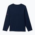 Longsleeve trekkingowy dziecięcy Columbia Dobson Pass Graphic Tee collegiate navy/hike on 2