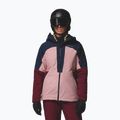 Kurtka narciarska damska Columbia Liftline eraser pink/collegiate navy/rich wine